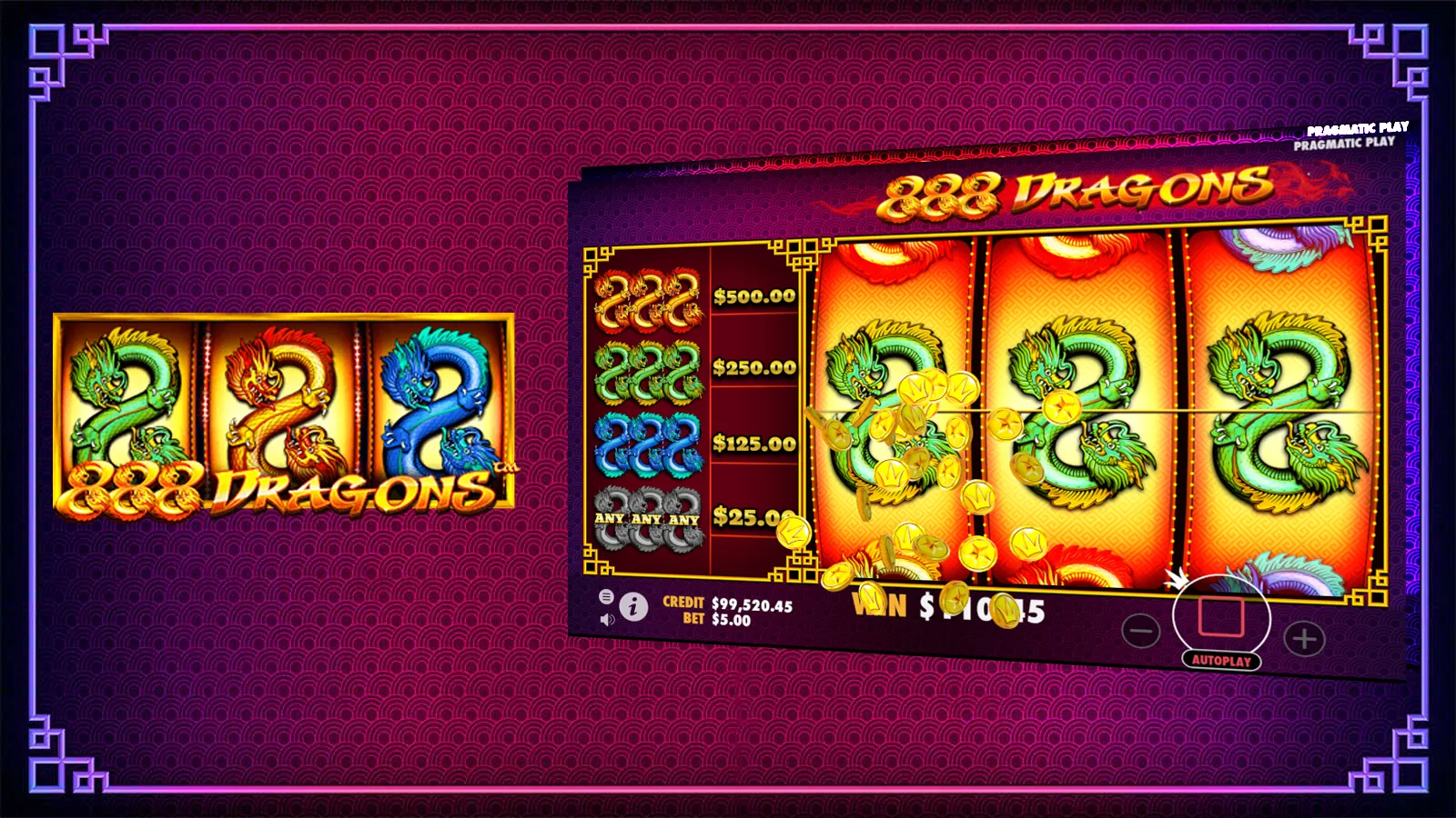 Play 888 Dragons for free. Empire777 free credit RM30. Register account to get free credits.